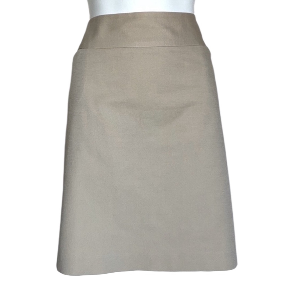 Halogen Tan Mini Skirt, Wardrobe Basic! Side Zip,… - image 1